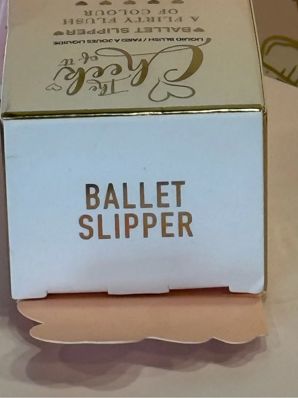 P. Louise  The Cheek of It Liquid Blush - Ballet Slipper.  See pics. Box Bent.
